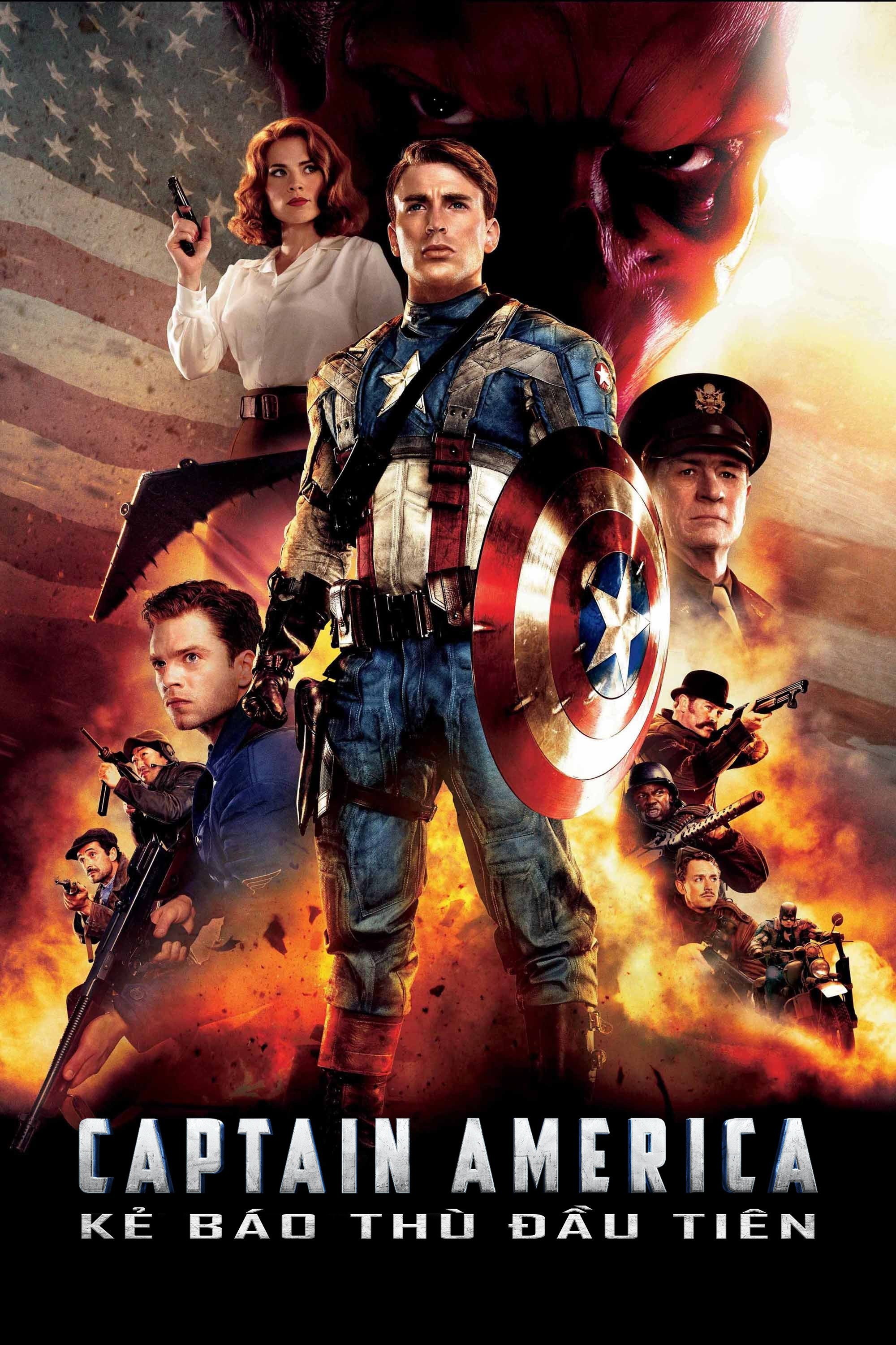 Xem phim Captain America: Kẻ Báo Thù Đầu Tiên